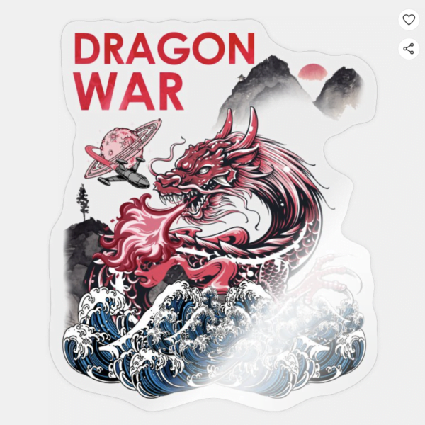 Dragon's Rage on Sticker.
